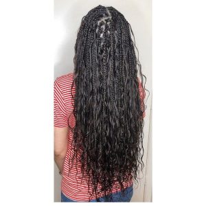 small goddess braids