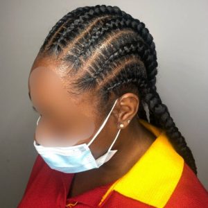 8 feed in braids Walthamstow Afro hairdressers near me FroHub