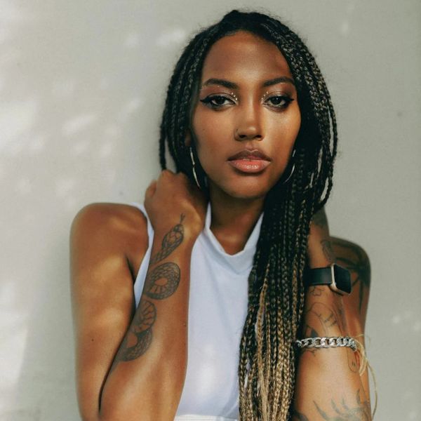 brown knotless braids FroHub