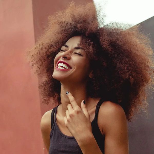 girl with brown afro hair FroHub