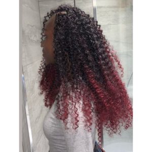 ombre crochet braids Tooting Afro hairdressers near me FroHub
