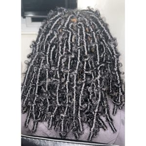 short butterfly locs