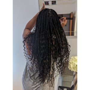 small goddess braids