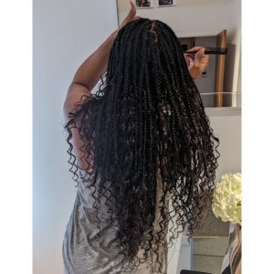 small goddess braids