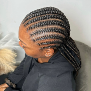 Straight Back Braids