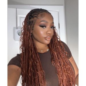 Coloured Fulani Braids