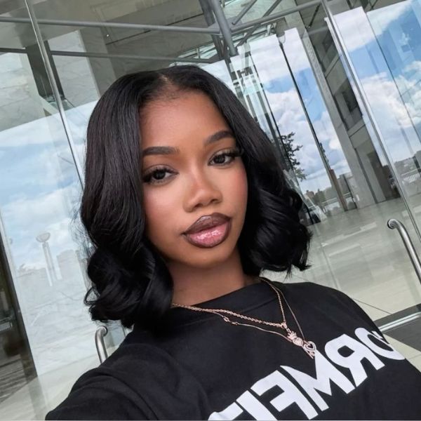 silk press bob FroHub