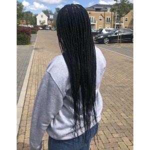 small knotless braids 