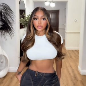 middle part on wig FroHub