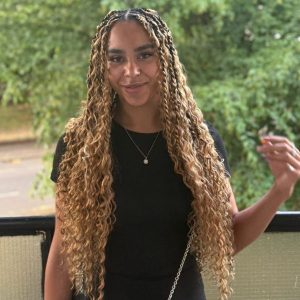 blonde island twists Barking Afro hairdressers near me FroHub