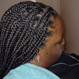 medium knotless braids London FroHub