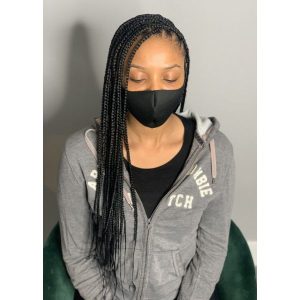small black knotless braids London FroHub