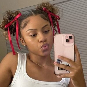 high space buns on natural hair FroHub