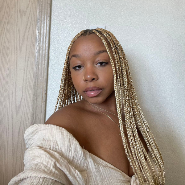 blonde knotless braids colours for summer FroHub