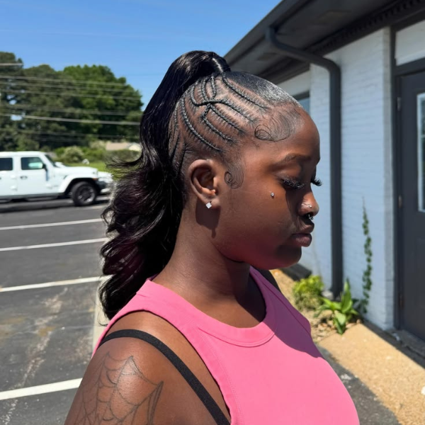 cassie high ponytail FroHub